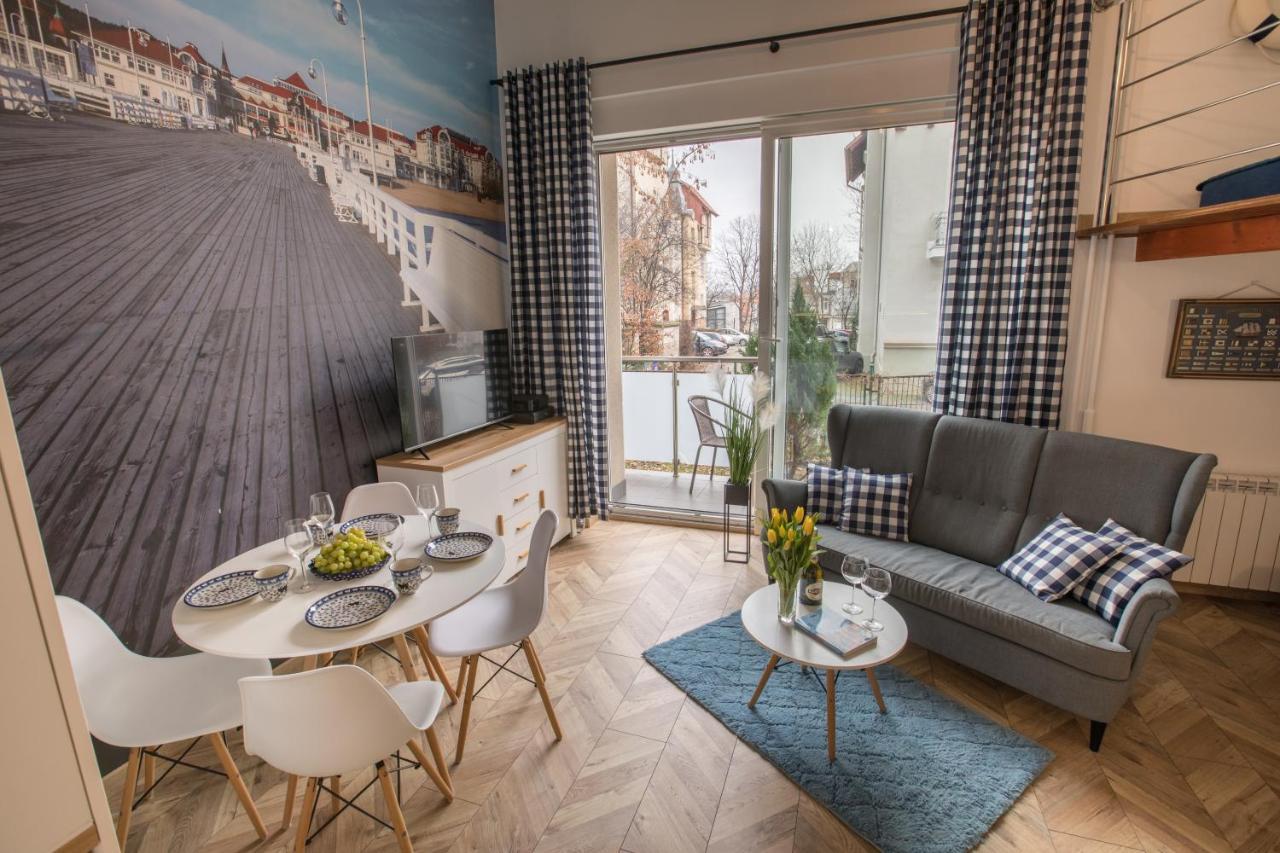 Apartament Chopina 5 M5 - Centrum Sopotu 3 Min Do Monciaka Exteriér fotografie